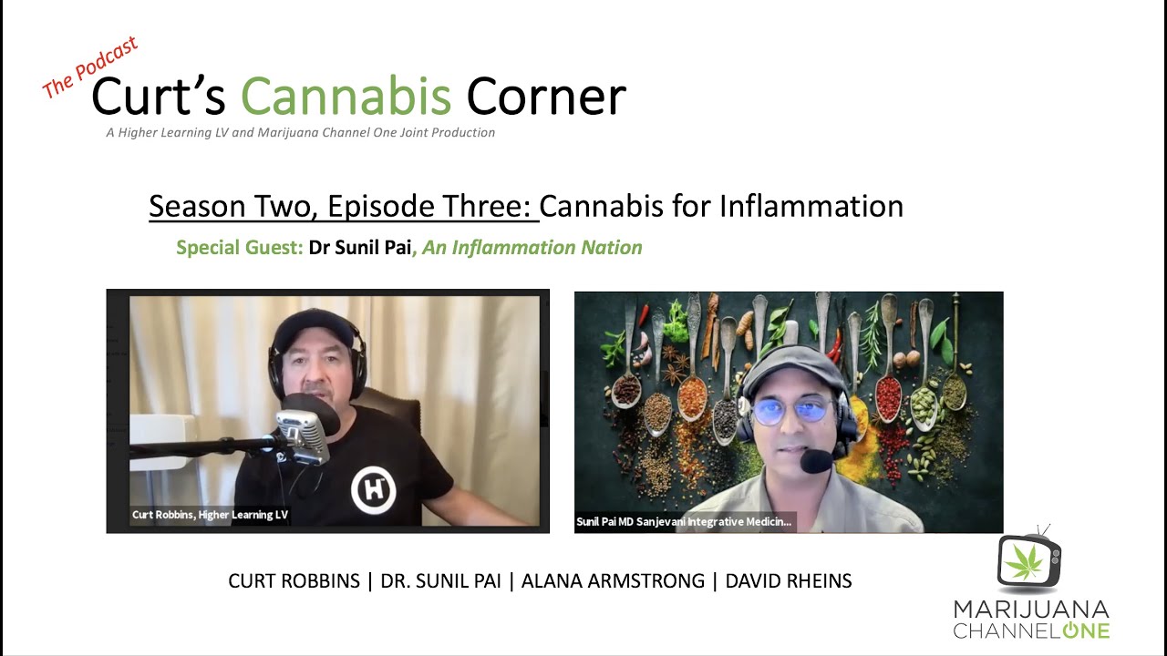 Curt's Cannabis Corner (S2E3): Cannabis for Inflammation with Sunil Pai MD