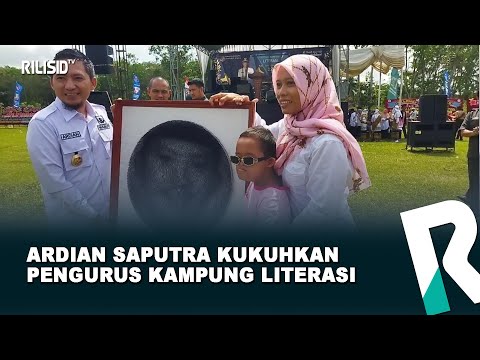 Ardian Saputra Kukuhkan Pengurus Kampung Literasi