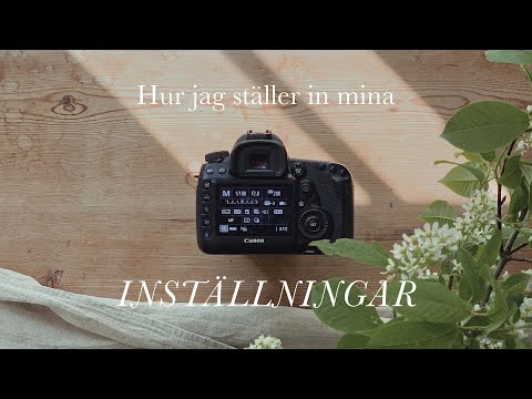 Video: Hur Man Ställer In En Digitalkamera