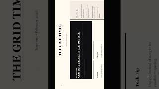 Modern Grid Magzine Using HTML &amp; CSS