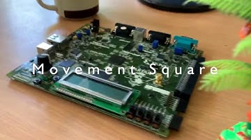 Movement Square menggunakan FPGA XILINX Spartan 3E