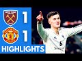 West Ham vs Man United 1-1 Highlights | Premier League 2025/26 ⚽