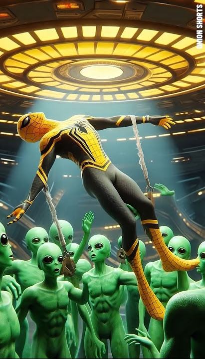 SpiderMan pe hua alien ka attack! spiaderman ko mila Super power