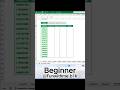 Ms excel time saving trick #viral #exceltip #trending #explore #excel #spreadsheet #document #office