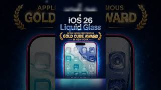 Apple’s controversial “Liquid Glass” design for iOS 26 just won a Gold Cube at the 105th Annual ADC