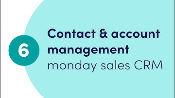 Getting started with monday sales CRM - Ch. 6 