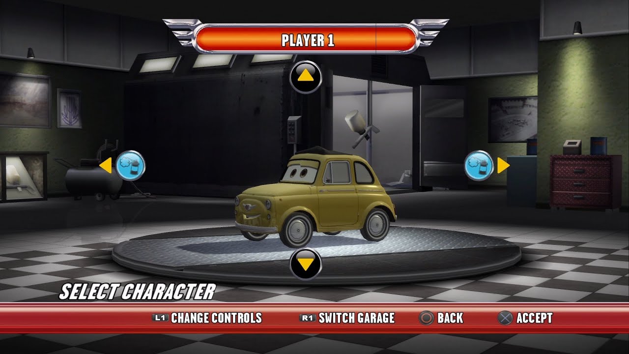 Cars Race-O-Rama PS3 - Luigi Gameplay (RPCS3)