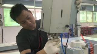 Quick Release Hook for Drop test of heavy packaging