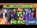 Home Depot VS. Lowe's Who Nailed The Nightmare? Halloween Decorations Showdown