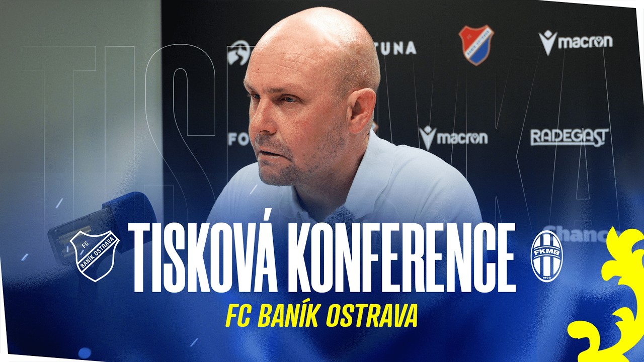 Tisková konference po utkání FC Baník Ostrava - FK Mladá Boleslav.