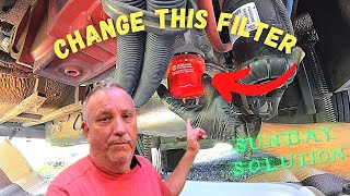 How to Change an Allison 2500 Transmission Filter | RV Sunday Solution