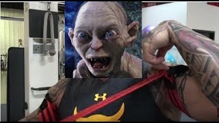 Jerry Ward Tries Blood Flow Restriction Training For Arm Gainzzz... Oh Lord