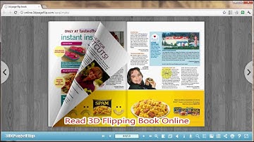 Upload 3D flippingbook online with 3D PageFlip Professional simply
