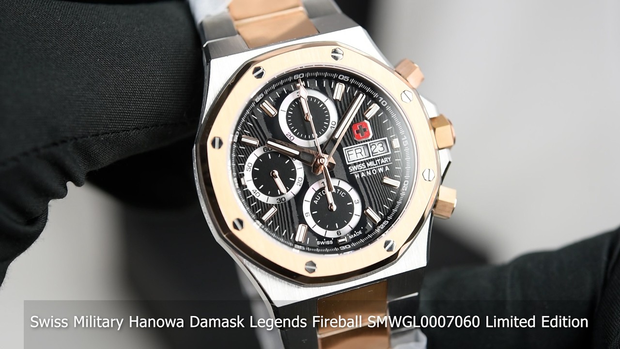Swiss Military Hanowa Damask Legends Fireball SMWGL0007060 Limited