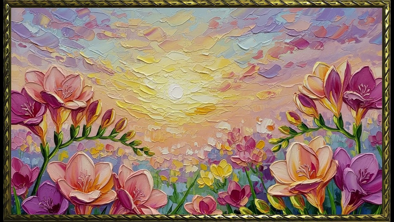 A Quiet Orchard in Spring Light| Dreamy Spring Floral Art for Frame TV | 4K Screensaver