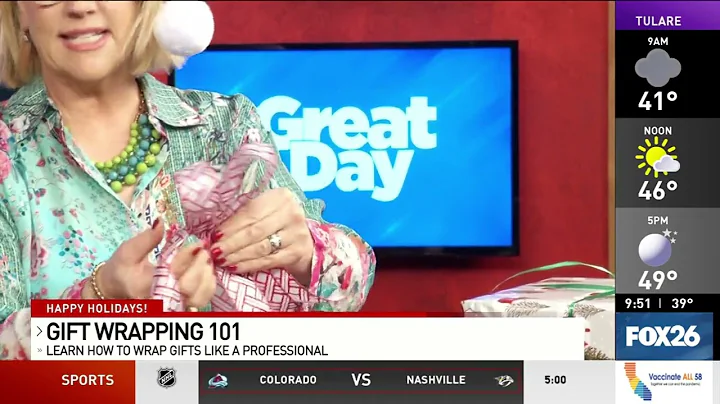 Wrapping Presents lesson on Great Day