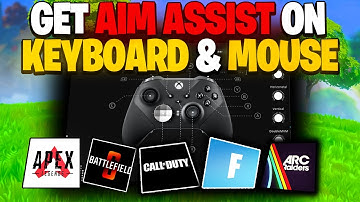 How to TURN MOUSE into CONTROLLER & GET AIM ASSIST on MOUSE (NEW)