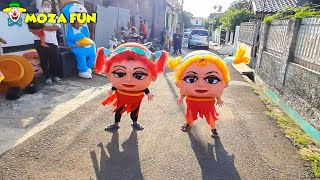 Badut Lucu Badut Mampang Kembar Meimei Super Lucu Meimei Clown Twins Joget Tiktok Badut Badut Lucu