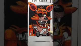 Drawing Foxy From Five Nights At Freddys
