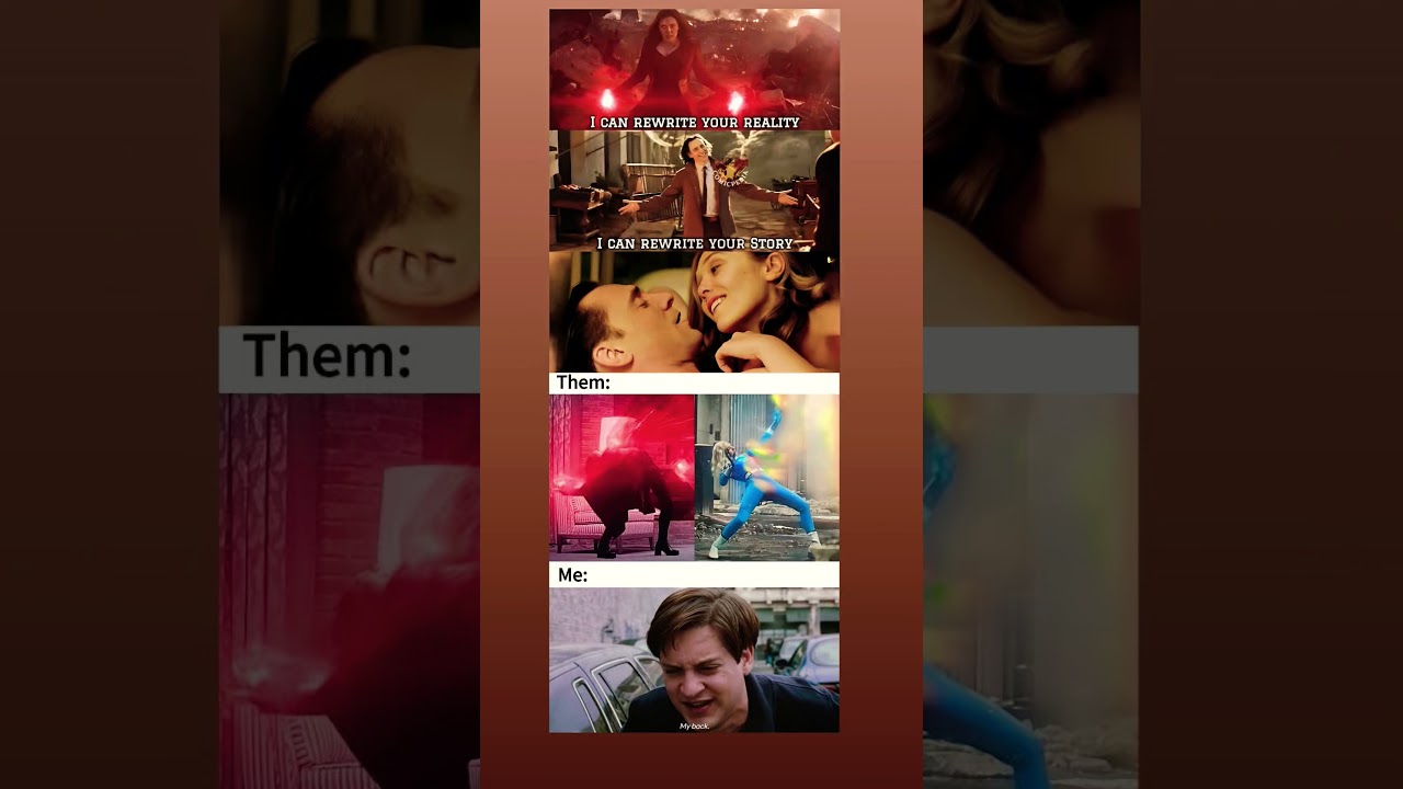 When Marvel Characters Rewrite Reality But Forget Back Pain 😂 