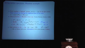 Joseph Minahan - Three point correlators from string theory amplitudes