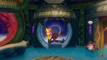 Crash Bandicoot 2: Road To Ruin 1st Cleared Gem