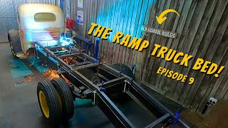 Building the Ramp Truck Bed Part 1  1959 REO Gold Comet