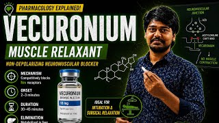 Vecuronium Muscle Relaxant | Full Pharmacology for AIIMS CRE & OT Technicians