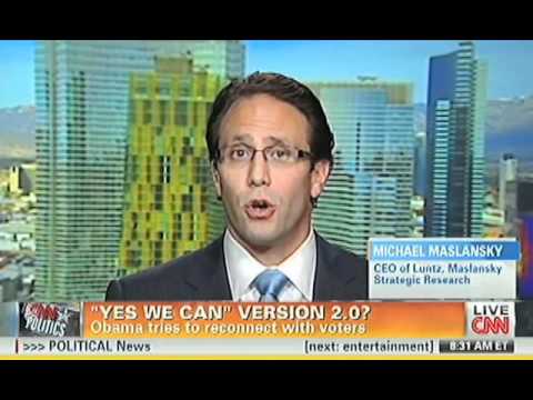 Michael Maslansky on CNN American Morning 2011-10-25
