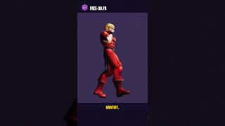 Tu veux ce personnage heros bras en 3D ? Gratuit !