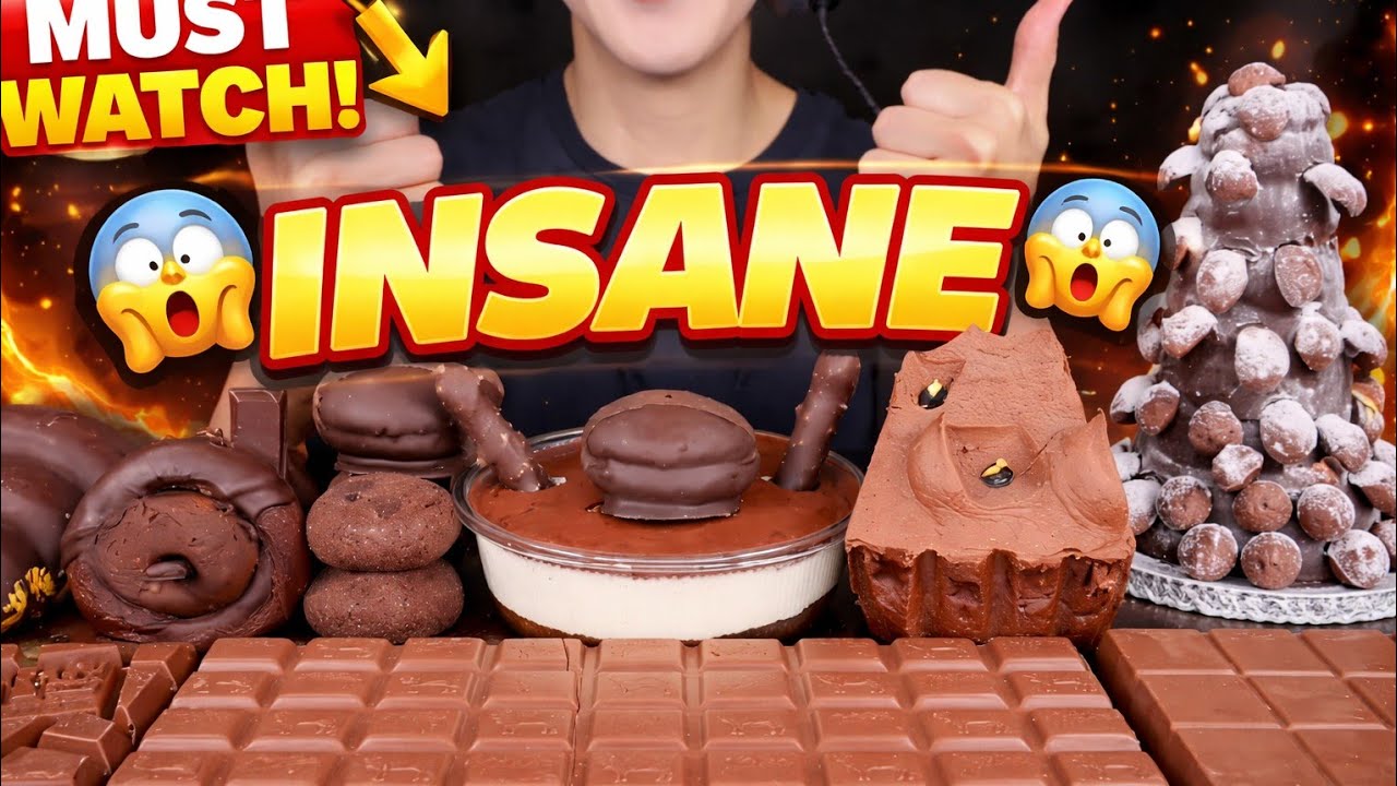 “EXTREME Chocolate ASMR 🍫 No Talking | Satisfying Eating Sounds”