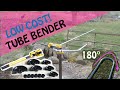 Customised cheap tube bender for 180 degree bends!!