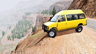 Realistic High - Speed Car Crashes in BeamNG drive #4 - Ultra Detailed Crash Compilation