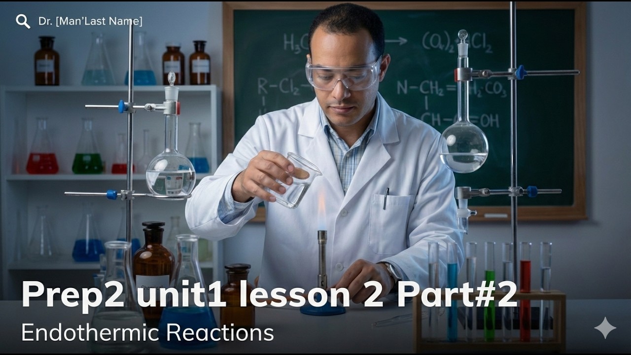 Lesson 2 Part 2: Endothermic Reactions ❄️🔥 | Easy Chemistry Explained