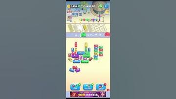 Challenge Bus Craze Level 62  #challenge #GameBus #logicgame #BusParking #BusCraze #Parking