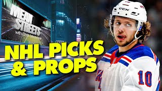 FREE NHL Picks Today! | NHL Prop Bets, NHL Predictions | Rangers vs Panthers Picks Wednesday 5/22/24