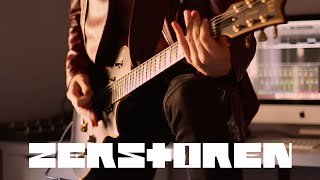 Rammstein - Zerstoren (Live) with Solo Guitar Cover by Robert Uludag/Commander Fordo Resimi