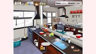 How to play Fast Food Kitchen Cleaning game | Free online games | MantiGames.com screenshot 5