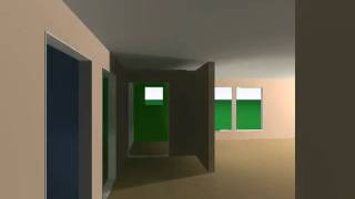 Povray test 1
