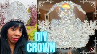 DIY Crown | Ice Crown DIY | Pageant Crown -Frozen Crown #pageant #creative #tutorial #diycrown #DIY