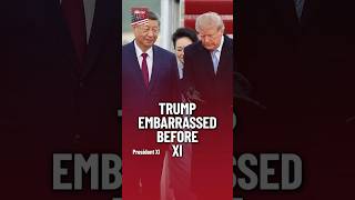 Embarrassing red carpet moment caught on camera ahead of Trump's unusual welcome of Xi Jinping