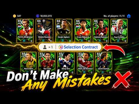WATCH THIS VIDEO before you use the Selection Contract - eFootball 2026