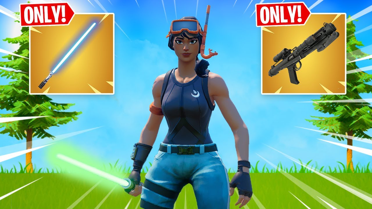 The *STAR WARS LOOT* Only Challenge! | Fortnite