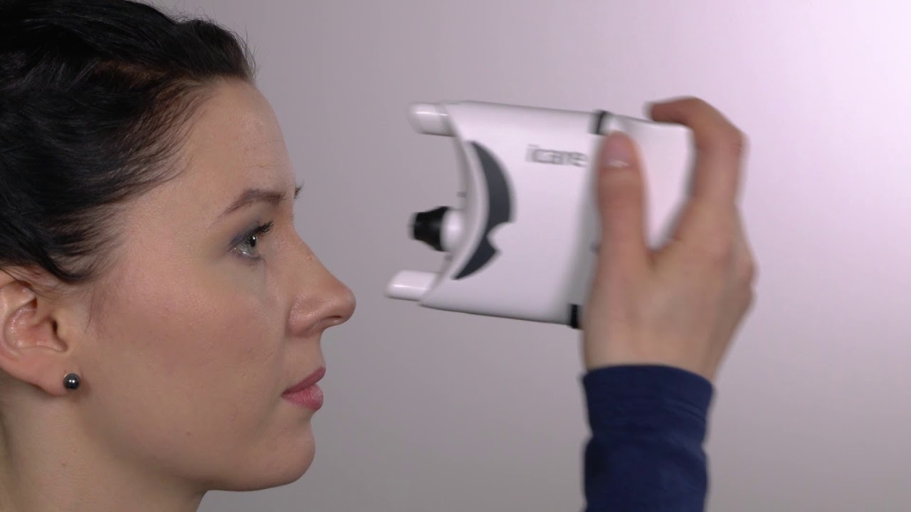 iCare HOME tonometer instruktionsvideo YouTube