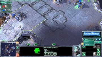 Starcraft 2- 1v1 PvT Proxy Zealot Rush Scrap Station.avi