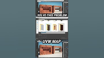 UVW MAP in 3Ds MAX - Texture Problem in 3ds Max