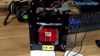 How To Install Laser Engraver Machine Neje Dk 8 Kz High Speed Laser Engraver Youtube