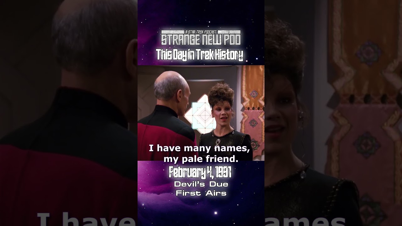 On this day in #startrek historry, #startrektng Devl’s Due first aired!