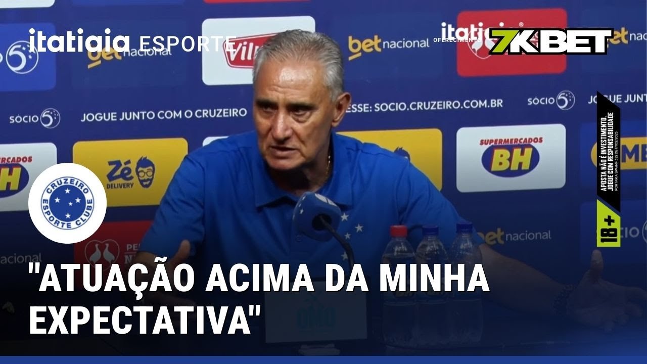 TITE EXALTA VITÓRIA E ADMITE SURPRESA COM ATUAÇÃO DO CRUZEIRO