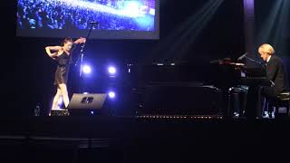 John Tesh performing with daughter Prima at Springs Church, Colorado Springs Oct 11 2018